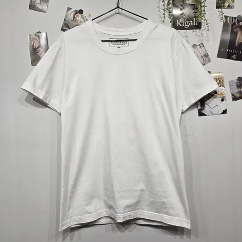 네이버후드 면티 반팔티 흰티