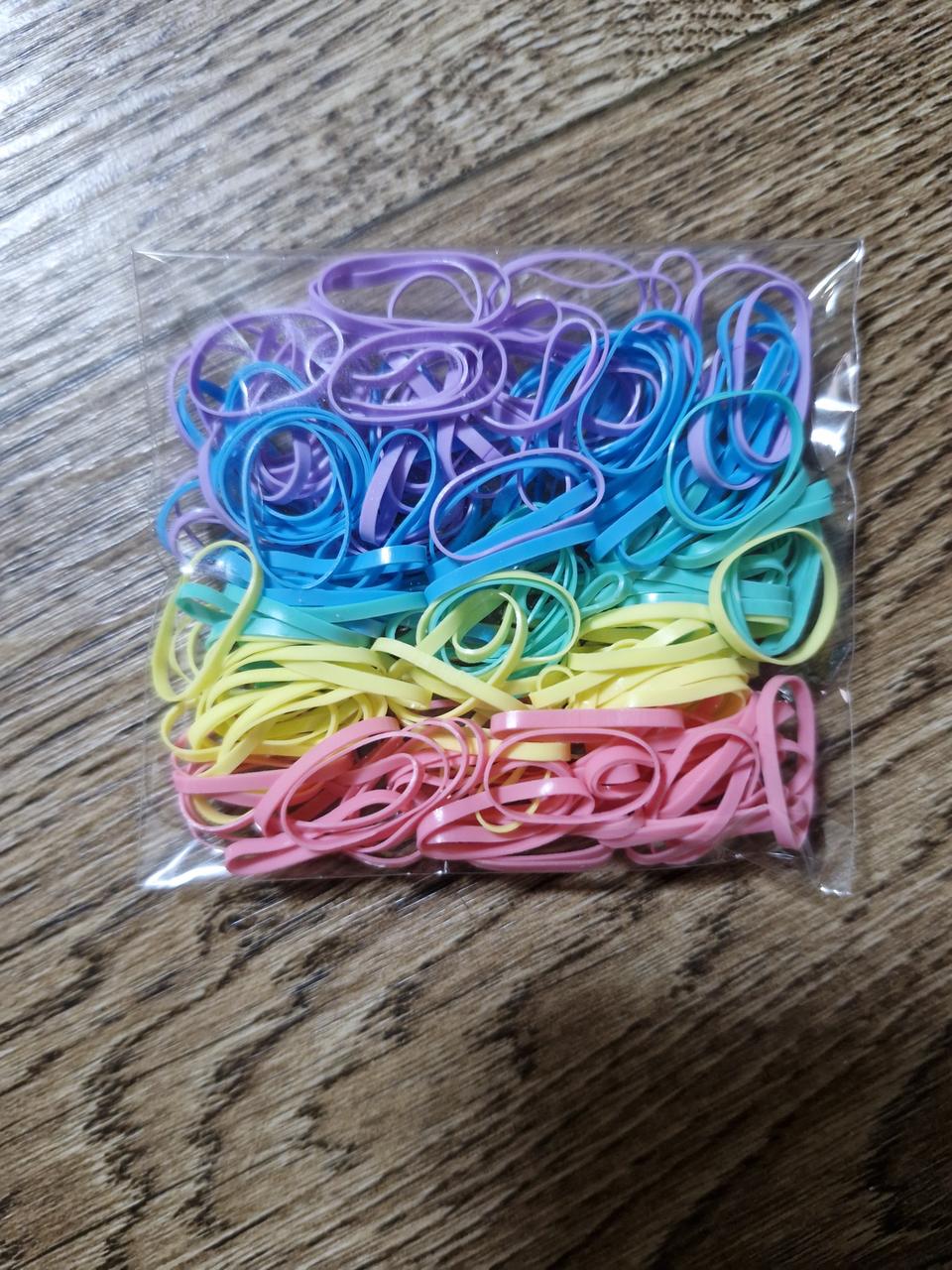미니 고무줄 (파스텔) - 머리끈
