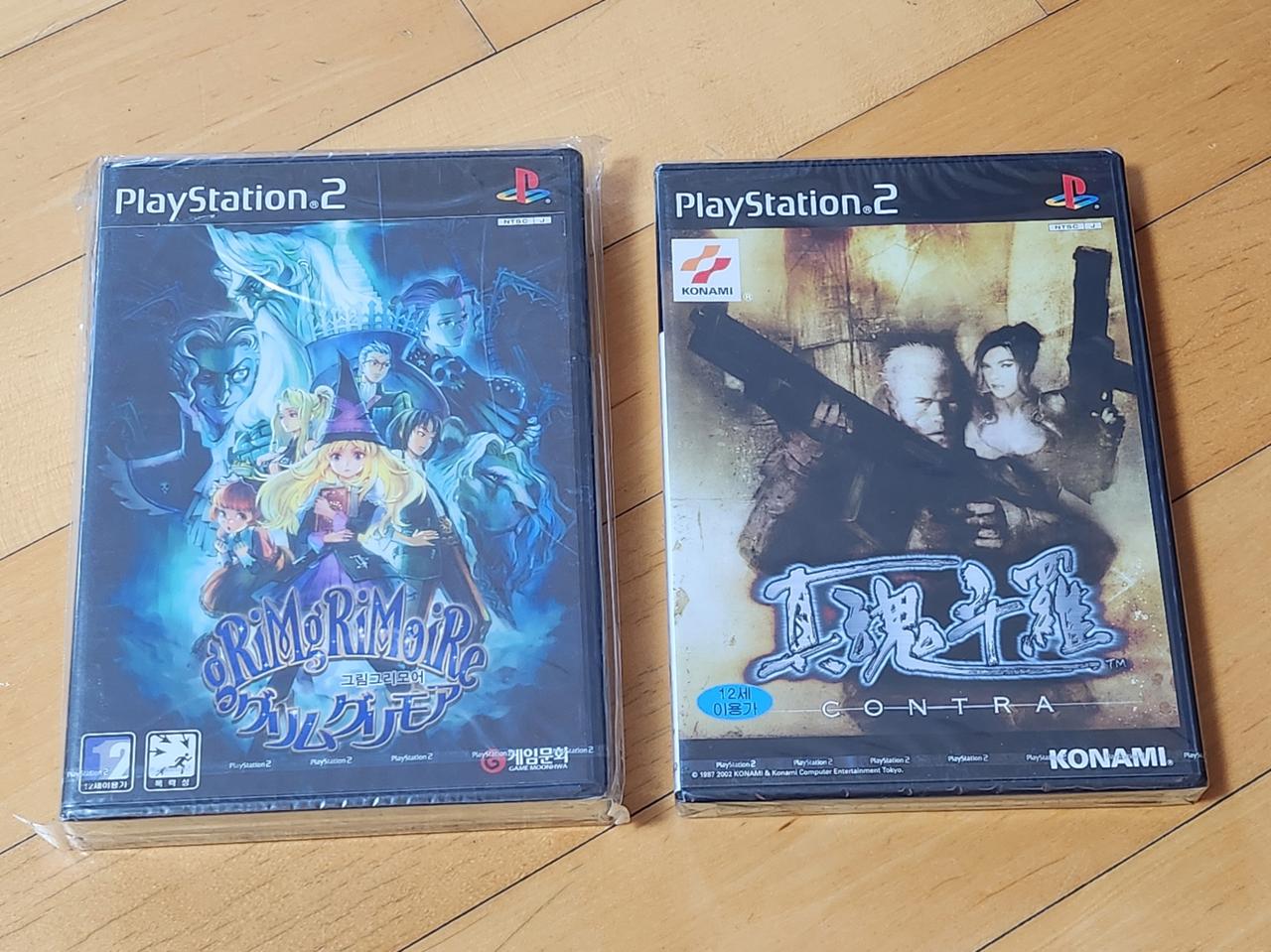 플스2 PS2 그림그리모어, 진혼두라 신품 게임 총 2개 신품 밀봉품