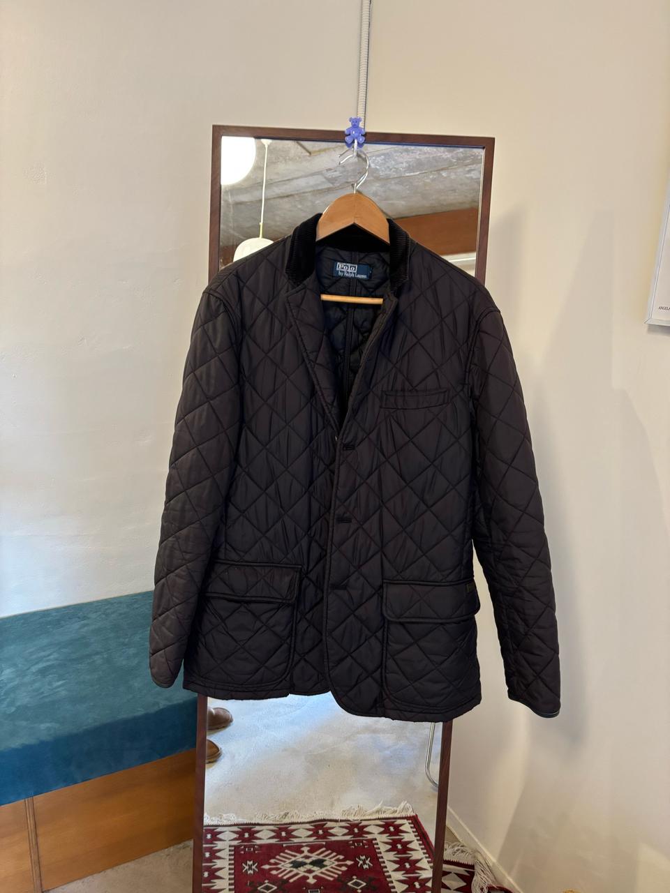 폴로 퀼팅 블레이저