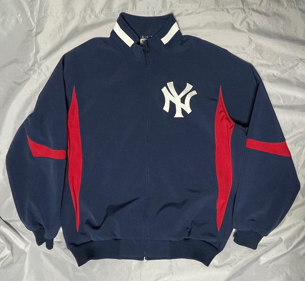 뉴욕 양키스 바시티 야구 스타디움 자켓 USA L XL