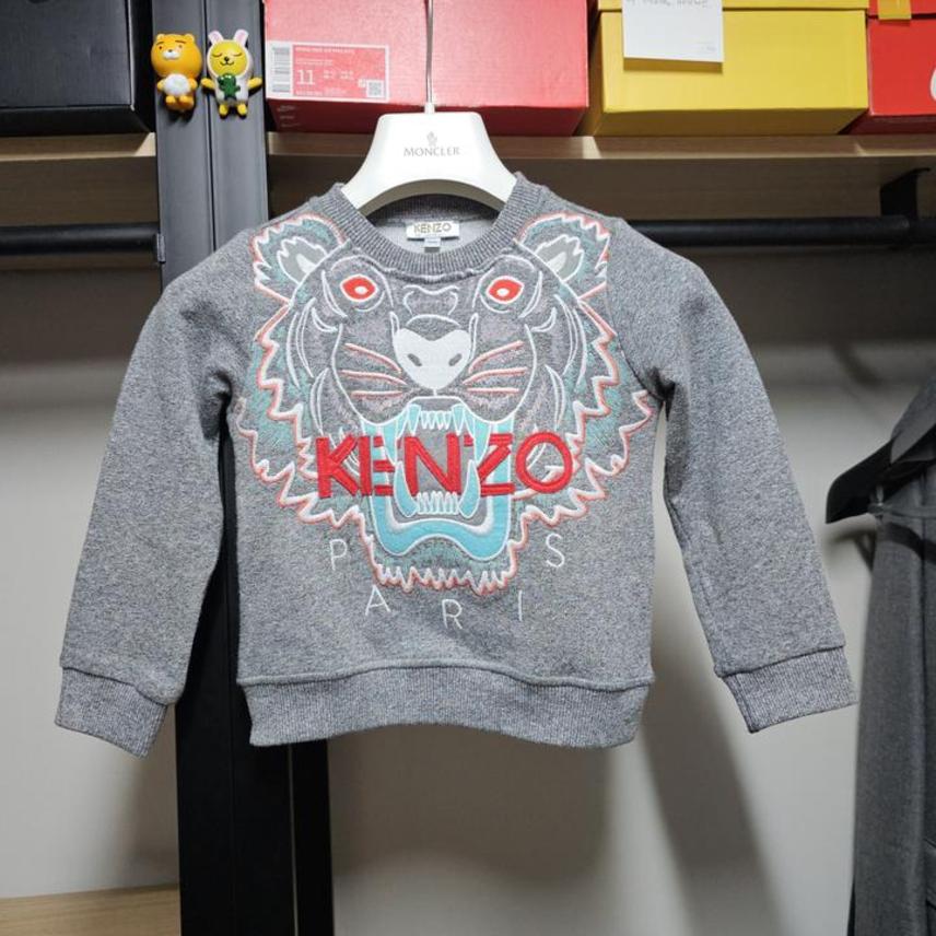 겐조키즈 아동공용 타이거자수 맨투맨 3세