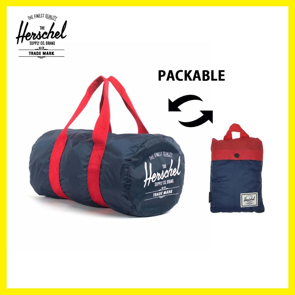 허쉘 패커블 더플 접이식 더플백 보스톤백 여행가방 (미사용)
