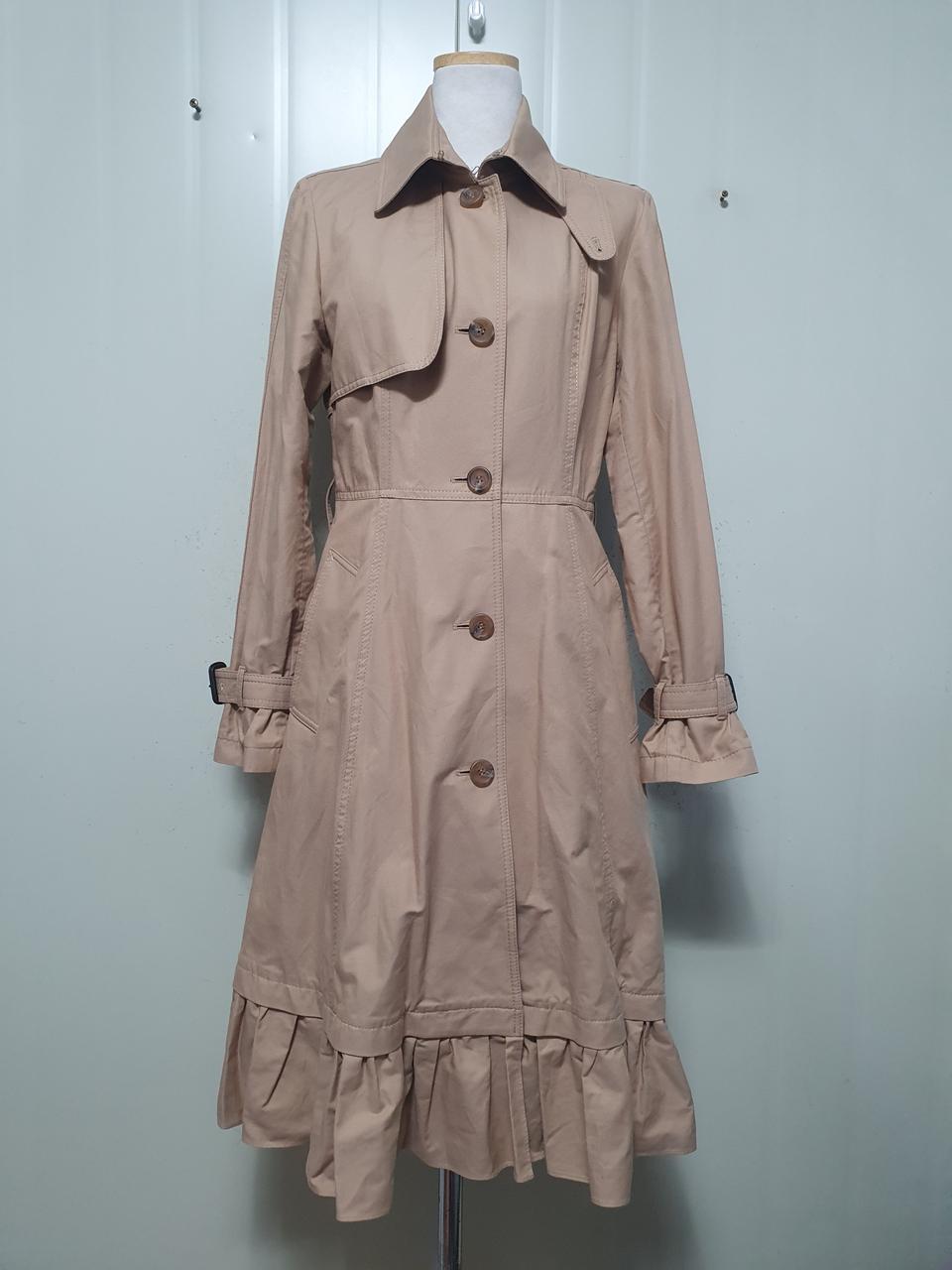 steveJ& yoniP 프릴 트렌치 코트.