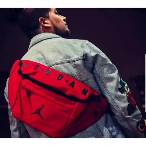새상품 정품 나이키 조던 크로스백 힙색