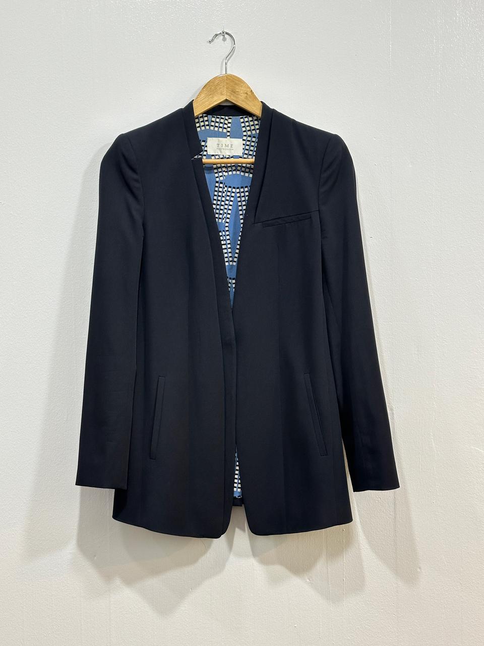 한섬 타임 네이비 자켓