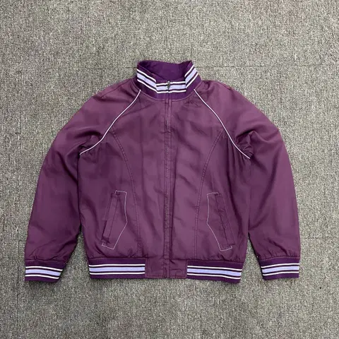 (M) 에드윈 버건디 트랙 자켓