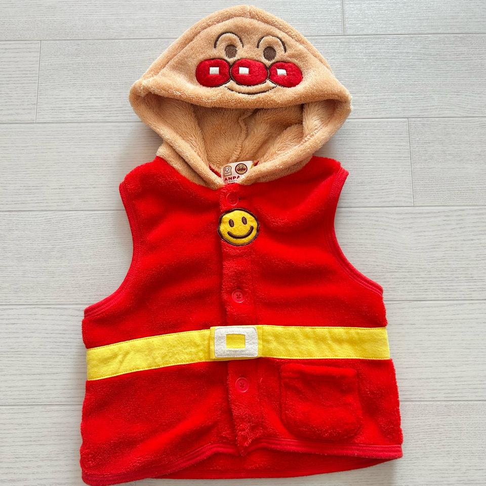 호빵맨 조끼 90 일본 정품