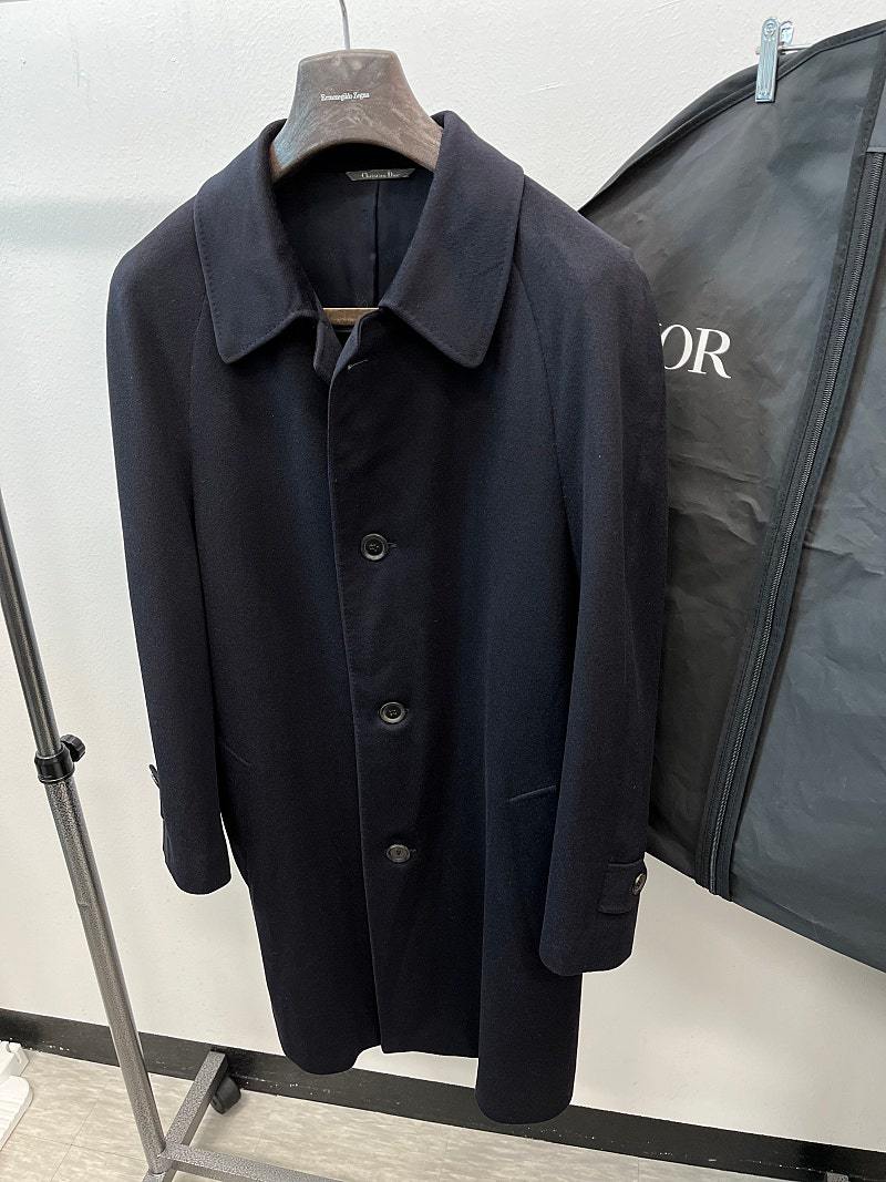 100) 크리스챤디올 캐시미어 발마칸코트