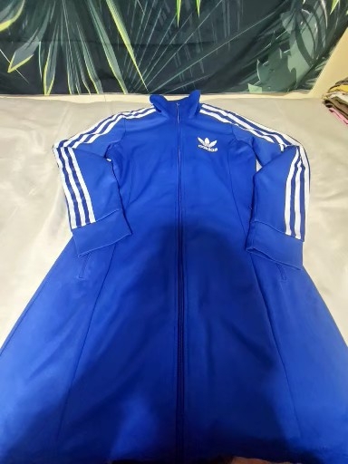 아디다스 집업 원피스 100