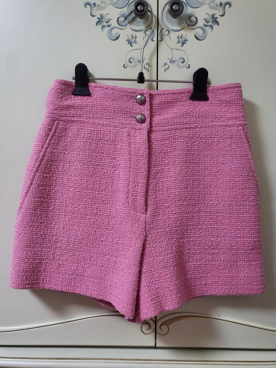 럭키슈에뜨 트위드 반바지