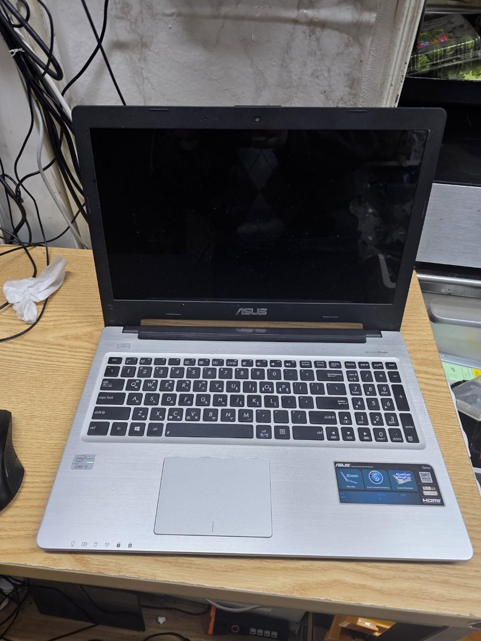 ASUS14인찌3새대노트북S56CA 사무용으로좋음
