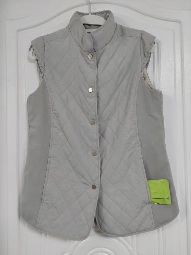 닥스 퀼팅조끼 뒤로고 경량패딩 스트링 베스트