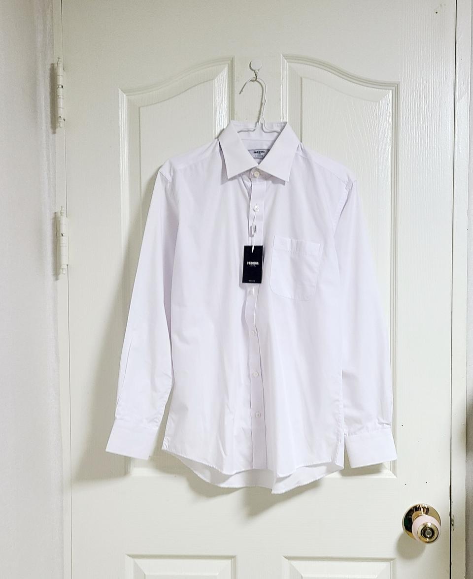 [새상품] 레노마 데일리 화이트 남성 긴팔 셔츠(95)