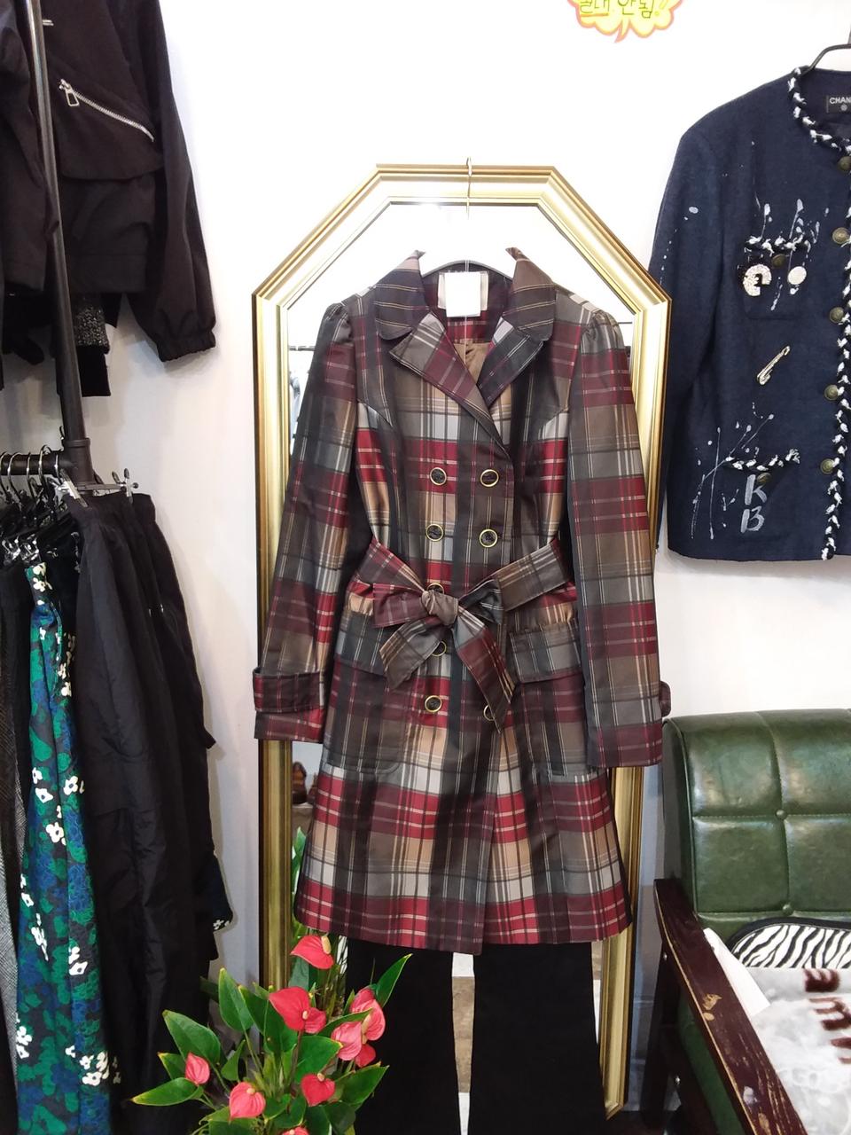 실크100% 버버리코트 (55)