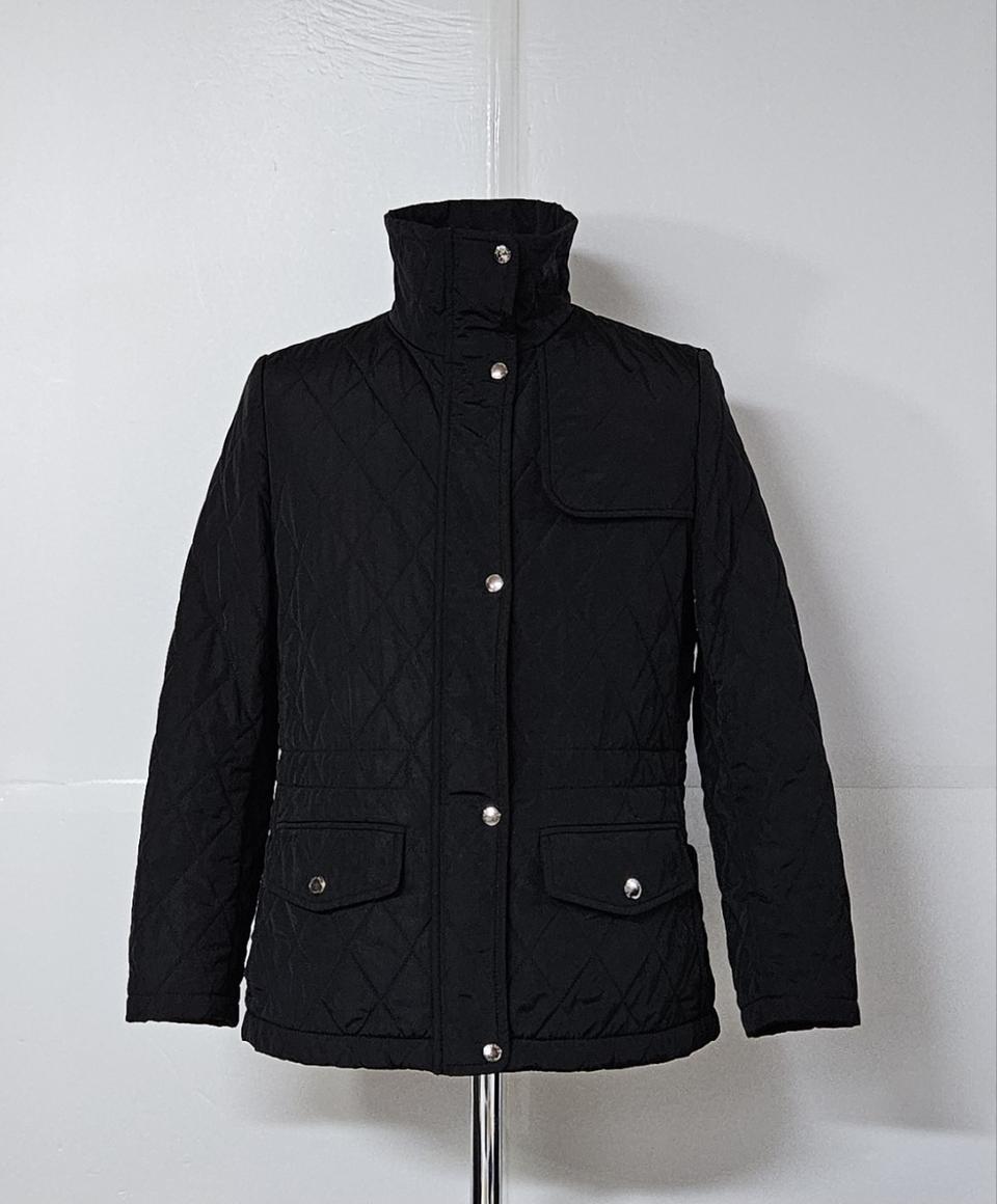 55)빈폴 블랙색상 퀄팅 여성 자켓점퍼