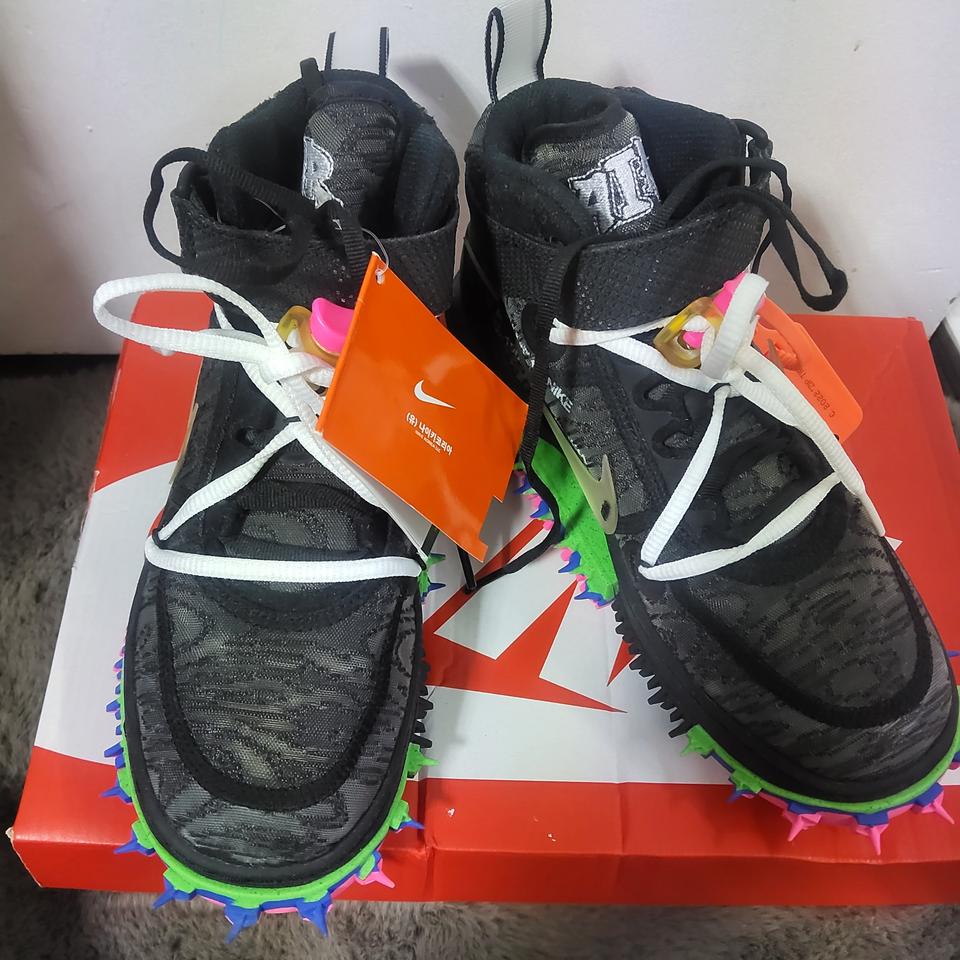 나이키 에어포스 미드 1 오프화이트 운동화 농구화 235