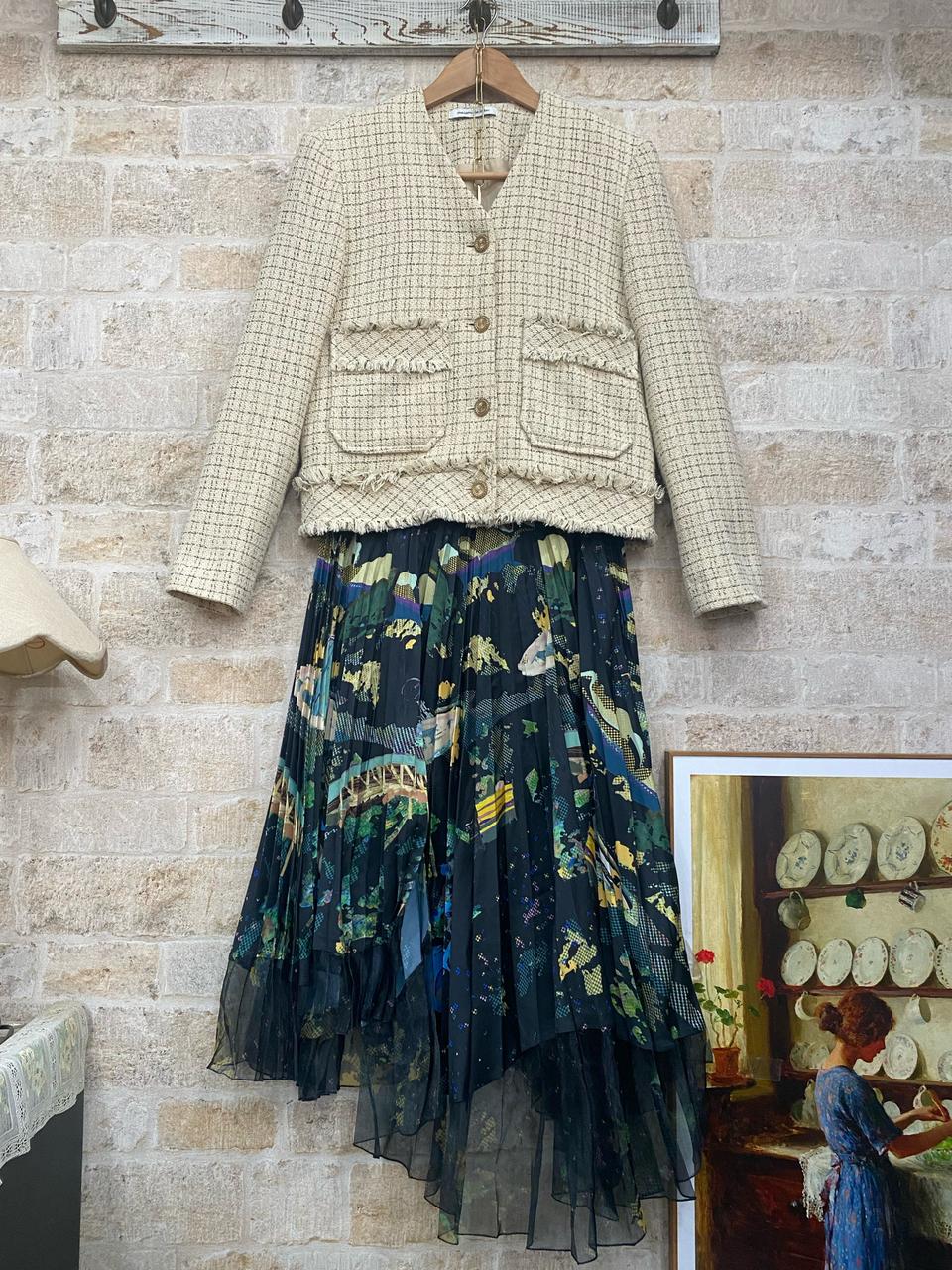 메종드블루 트위드자켓^^