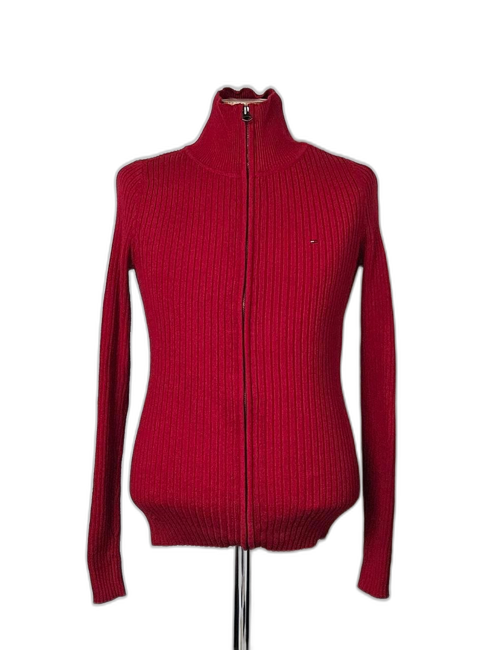 55)타미힐피거 여성 니트 집업자켓