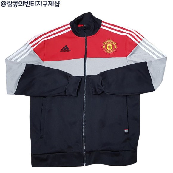 아디다스 올드스쿨 빈티지 맨유 져지 자켓