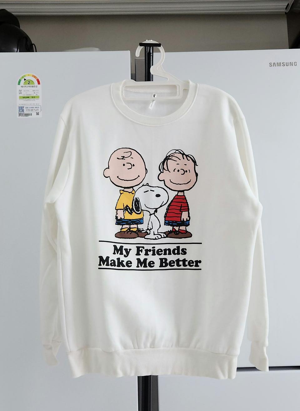 스누피 맨투맨 (남녀공용)