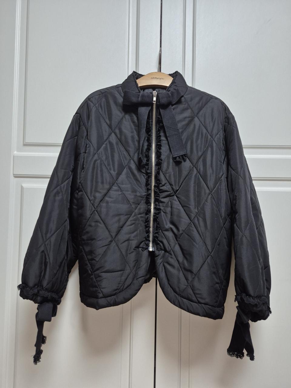 블랙 러블리 경량패딩