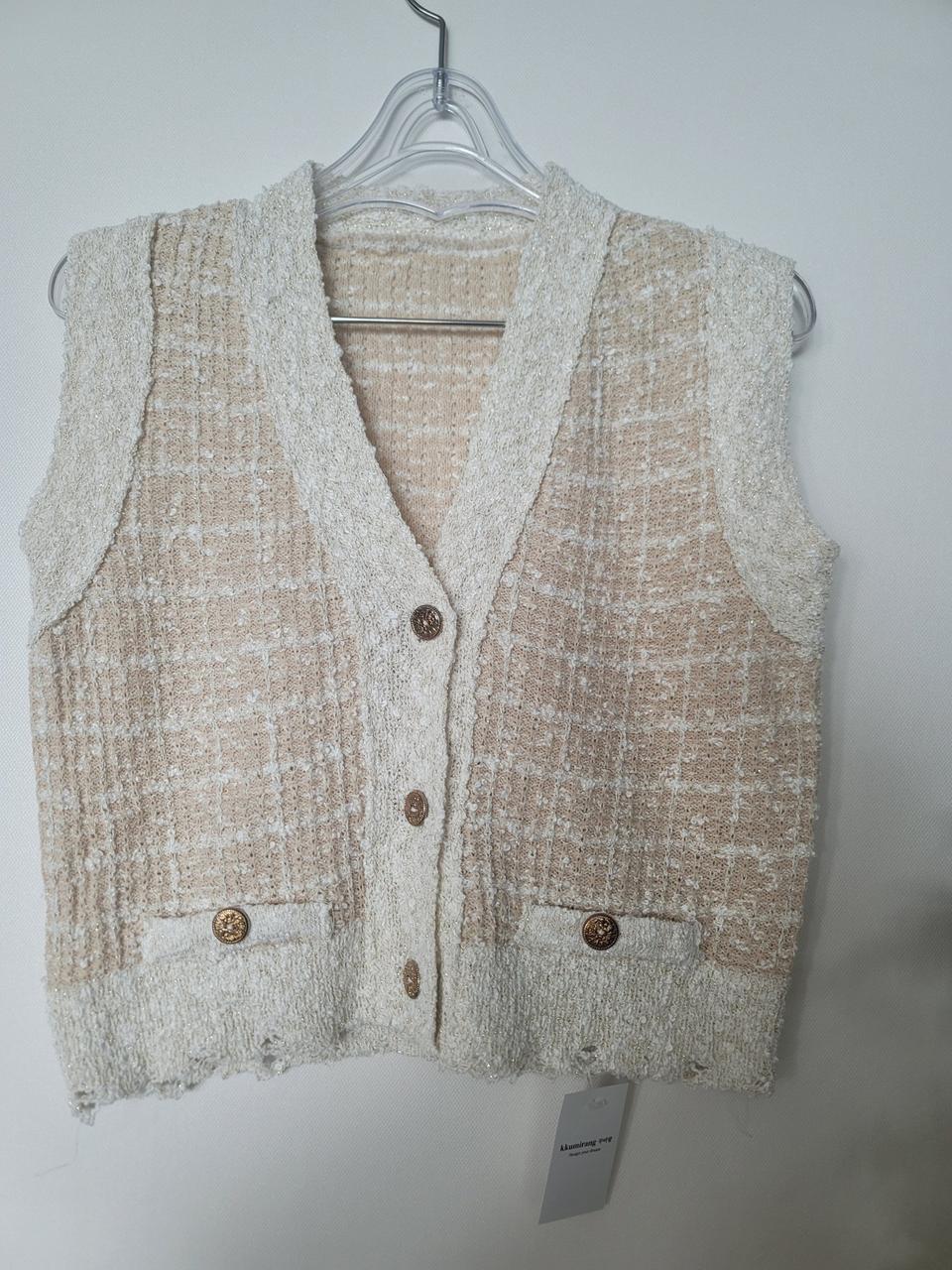 트위드조끼(새옷)