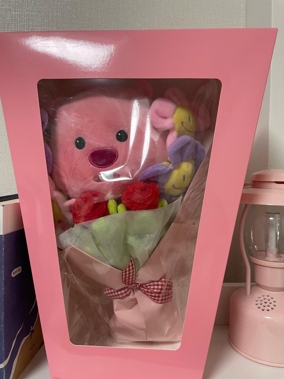 잔망루피 꽃다발인형