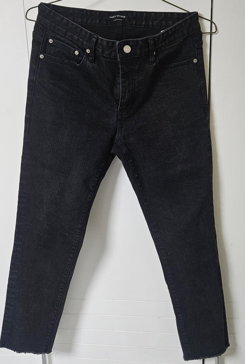 86로드 블랙진 30(새상품)