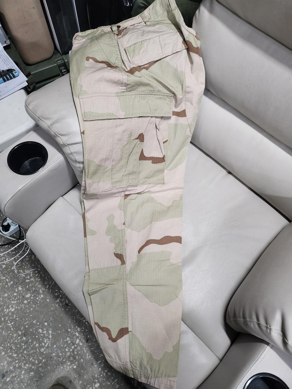 밀리터리 미군용 삼색사막 바지