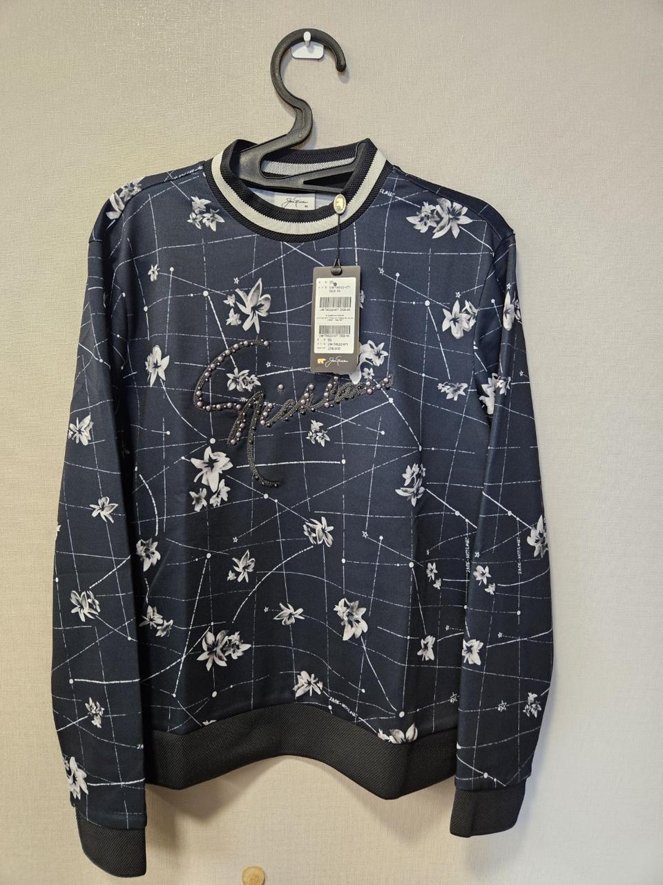 새상품)[잭니클라우스] 여성 플라워 프린트  골프  티셔