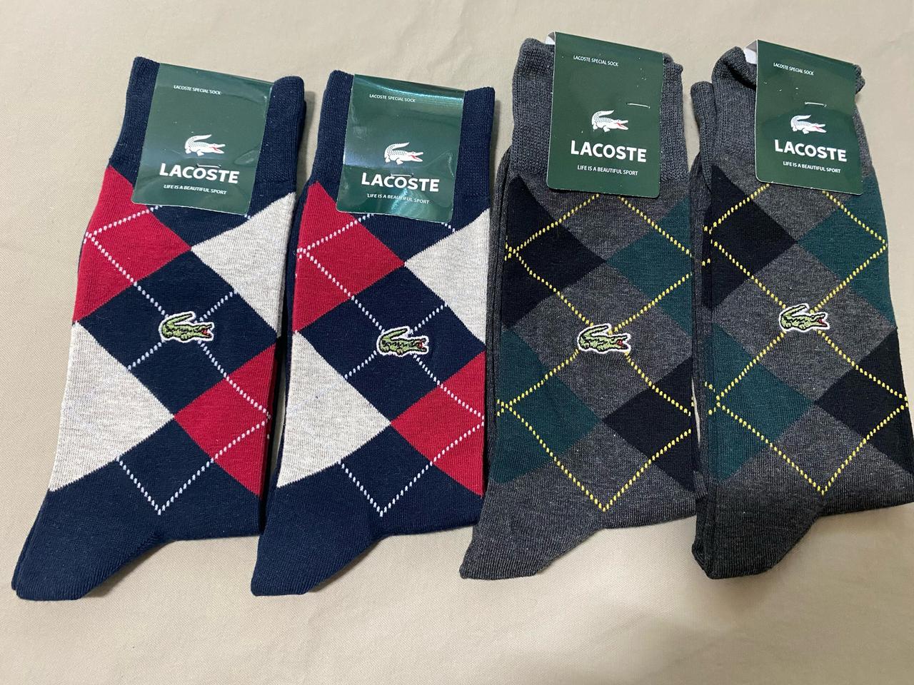 라코스테 남성신사양말 4켤레