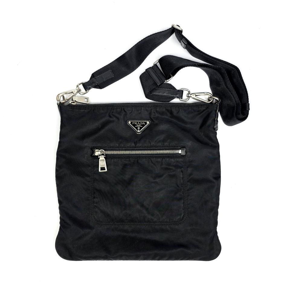 프라다 테수토 나일론 메신저백