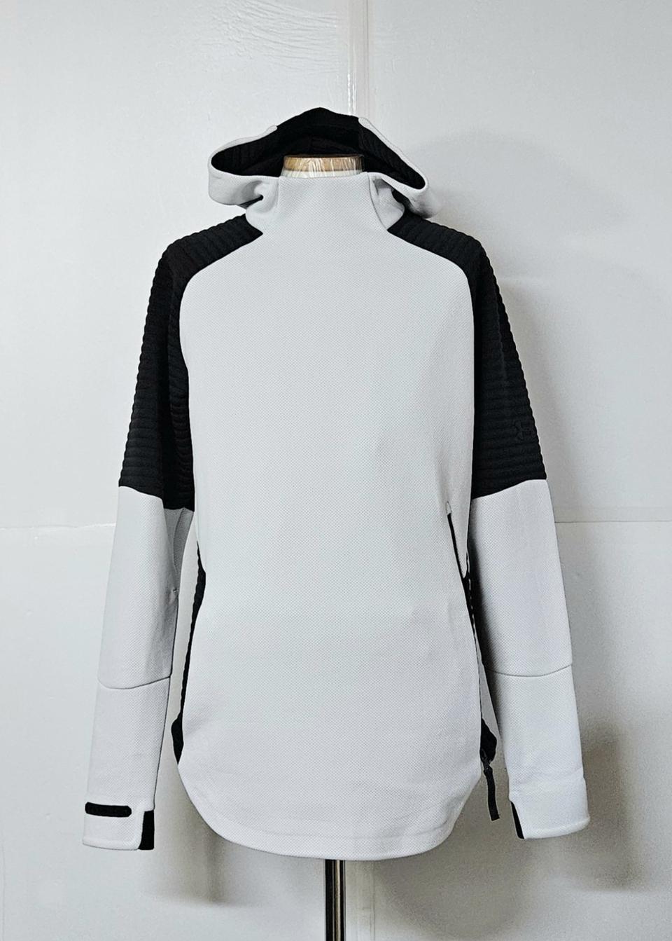 95)언더아머 기능성 스판 트레이닝 후드티셔츠