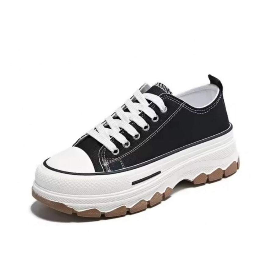 여성캔버스화/4.5cm키높이/슬립온/워킹화/캐주얼슈즈/225~255