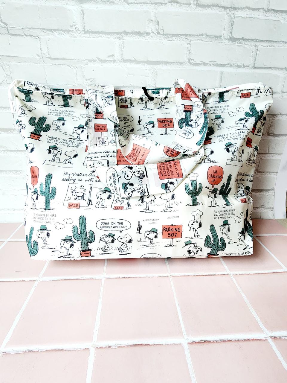 스누피 여행용세컨백