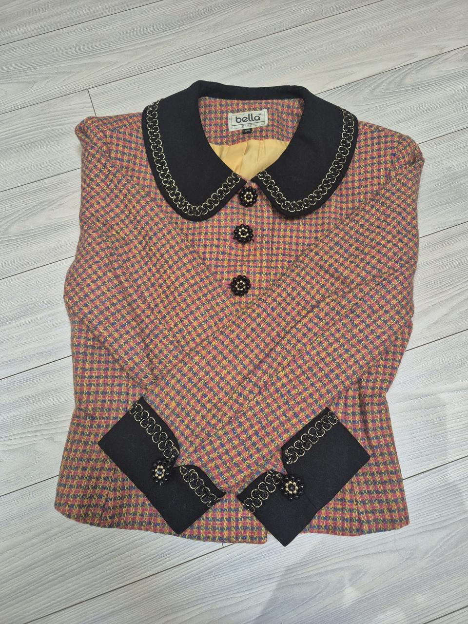 코오롱모드 트위드자켓