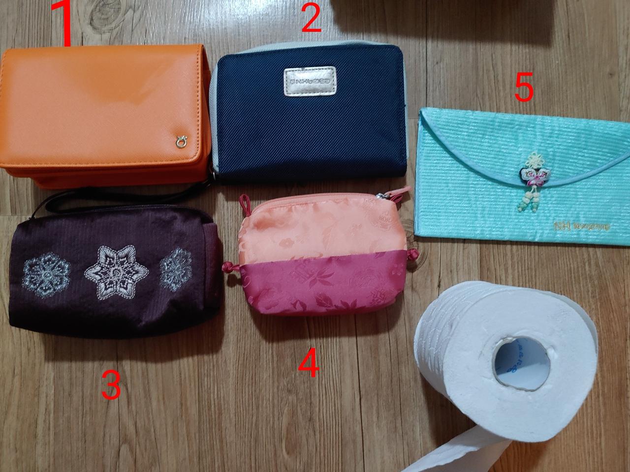 통장지갑 파우치