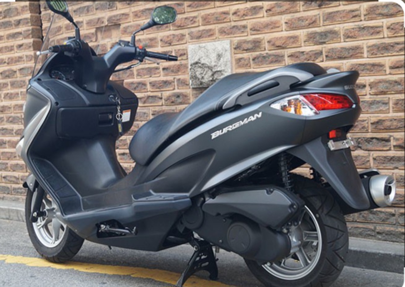 스즈키버그만125ABS