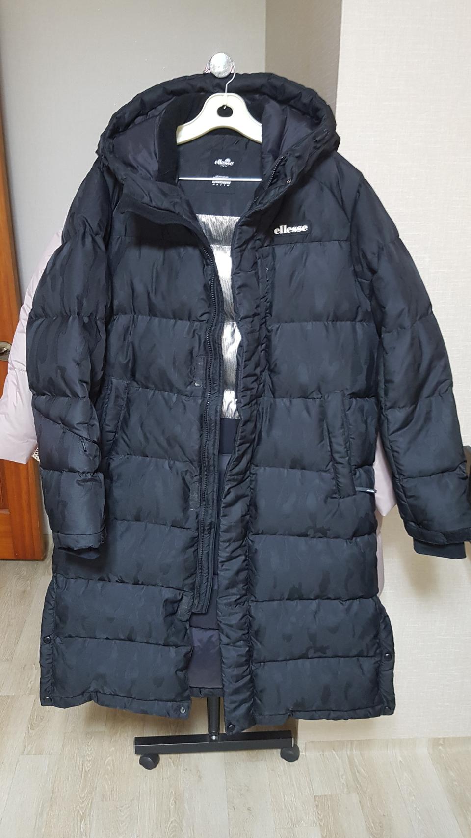 택포 95~100 S급 ellesse ITALY 남여공용 오리털 롱패딩