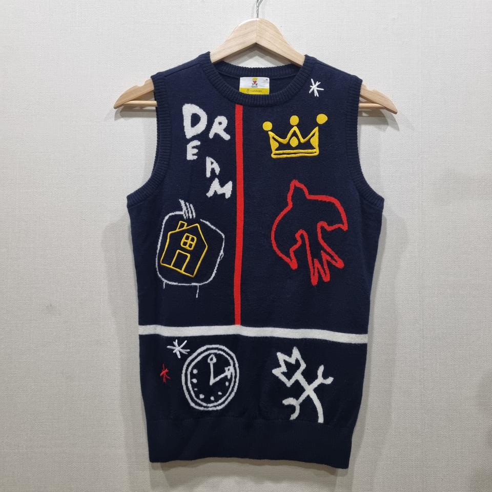 (할인)새상품급 까스텔바작 골프 조끼 85사이즈(55사이즈)