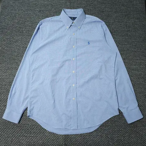 폴로 체크 셔츠 M