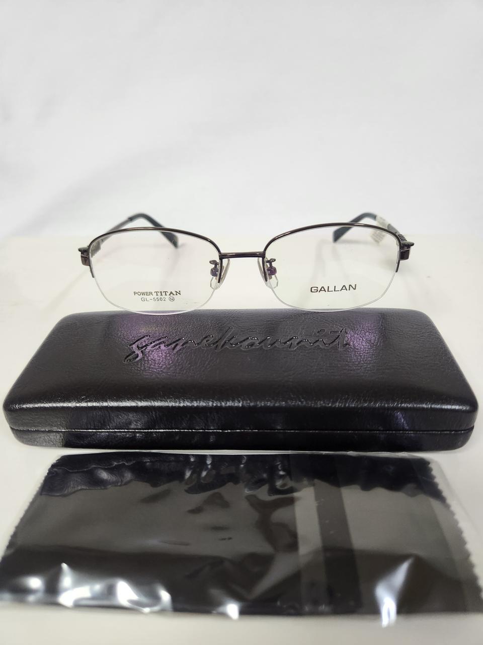 <새상품 무료배송> 파워티타늄 겔랑 브라운 반무테