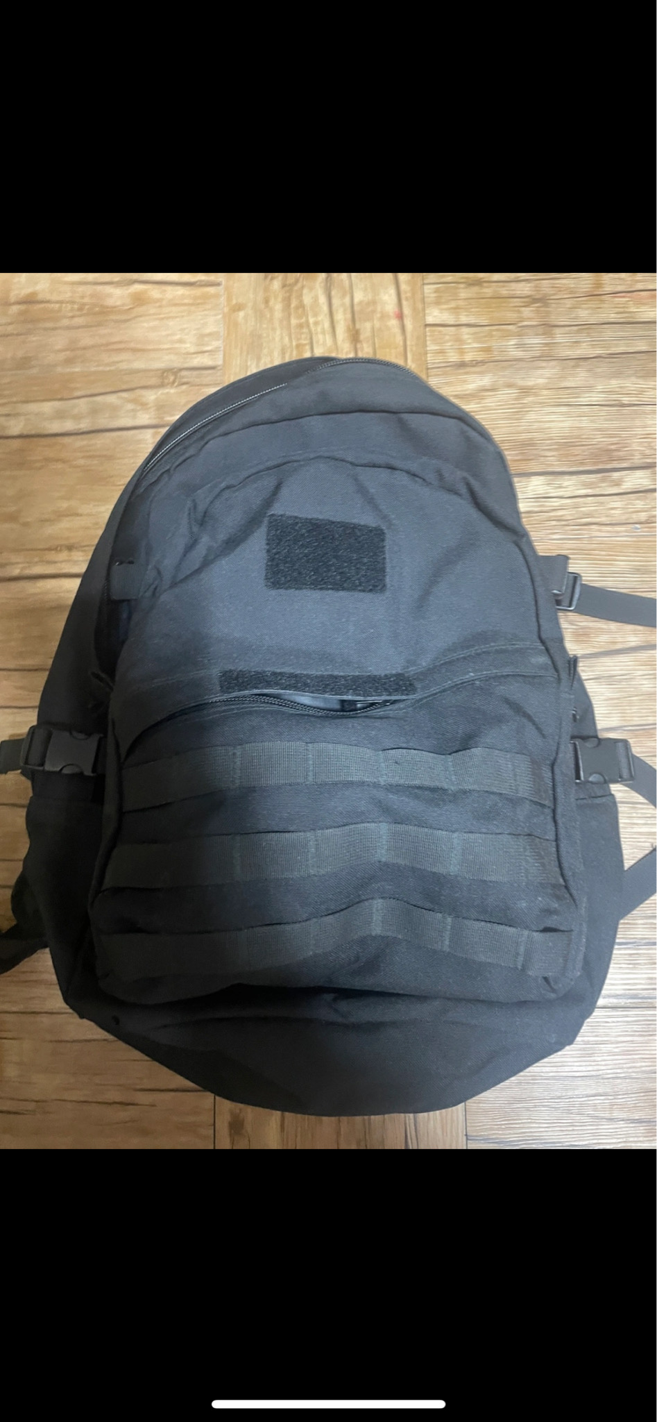 검정 밀리터리 배낭