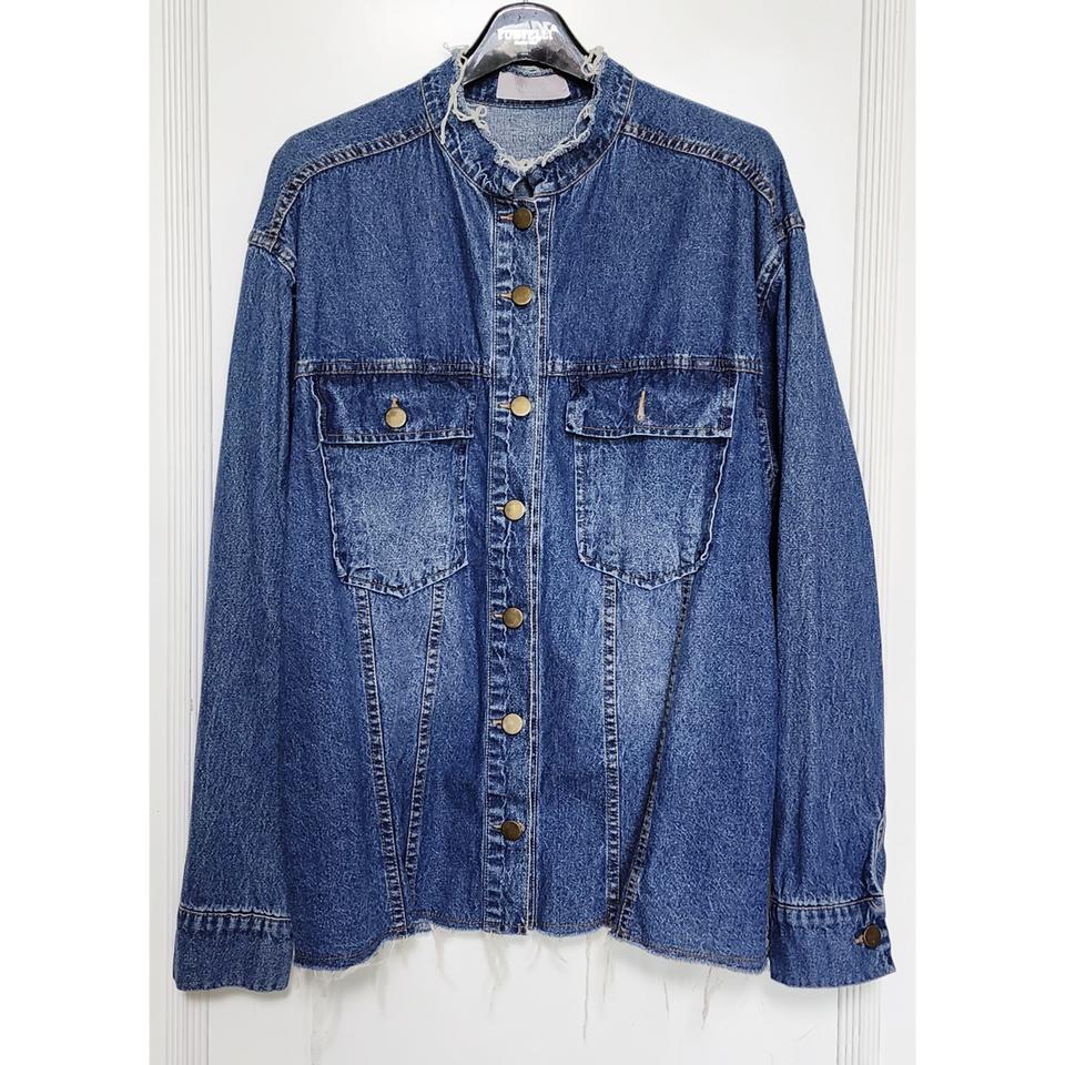 새상품* 난닝구 루즈핏 청셔츠 데님셔츠 청남방 데님남방 청자켓 셔켓 데끼