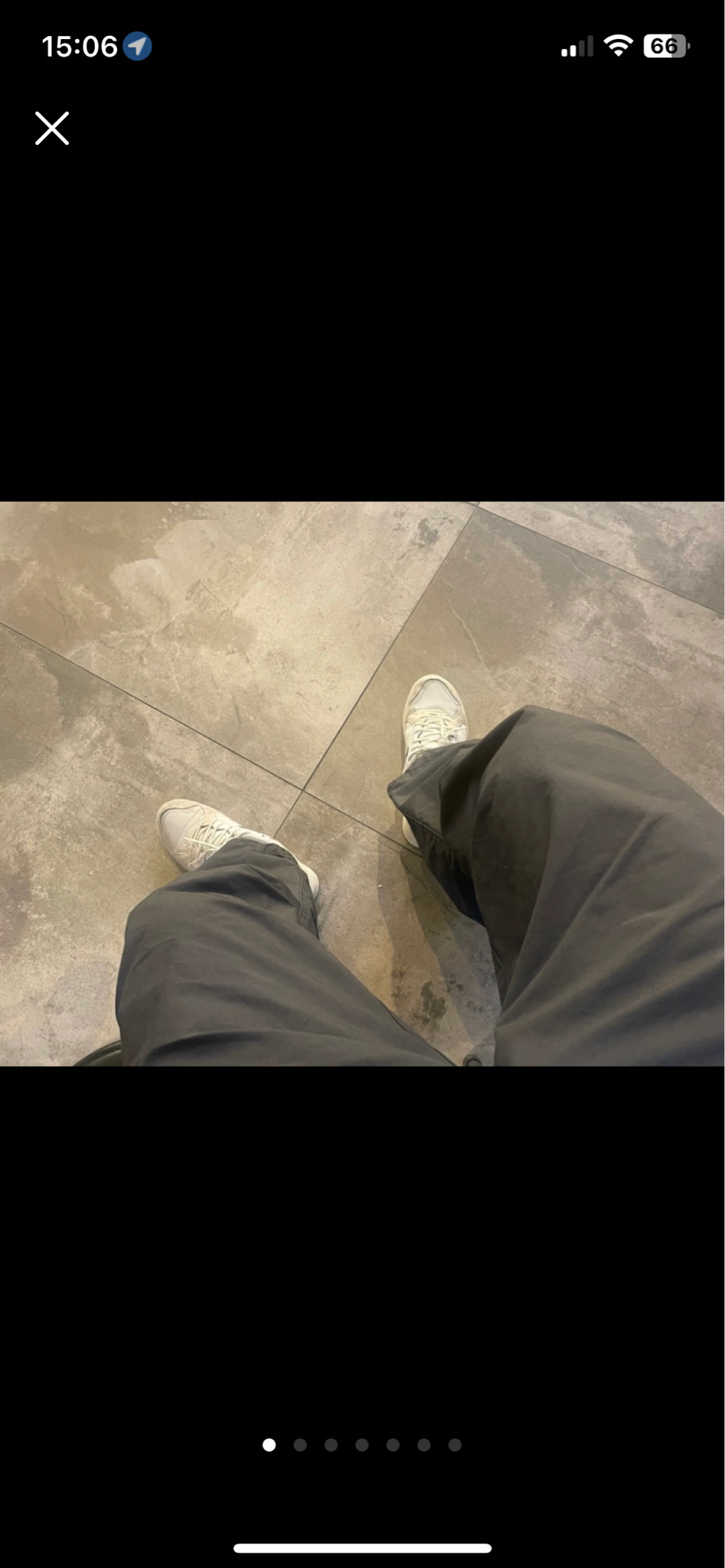 나이키 피어오브갓 에어 스카이론 2 화이트 270사이즈