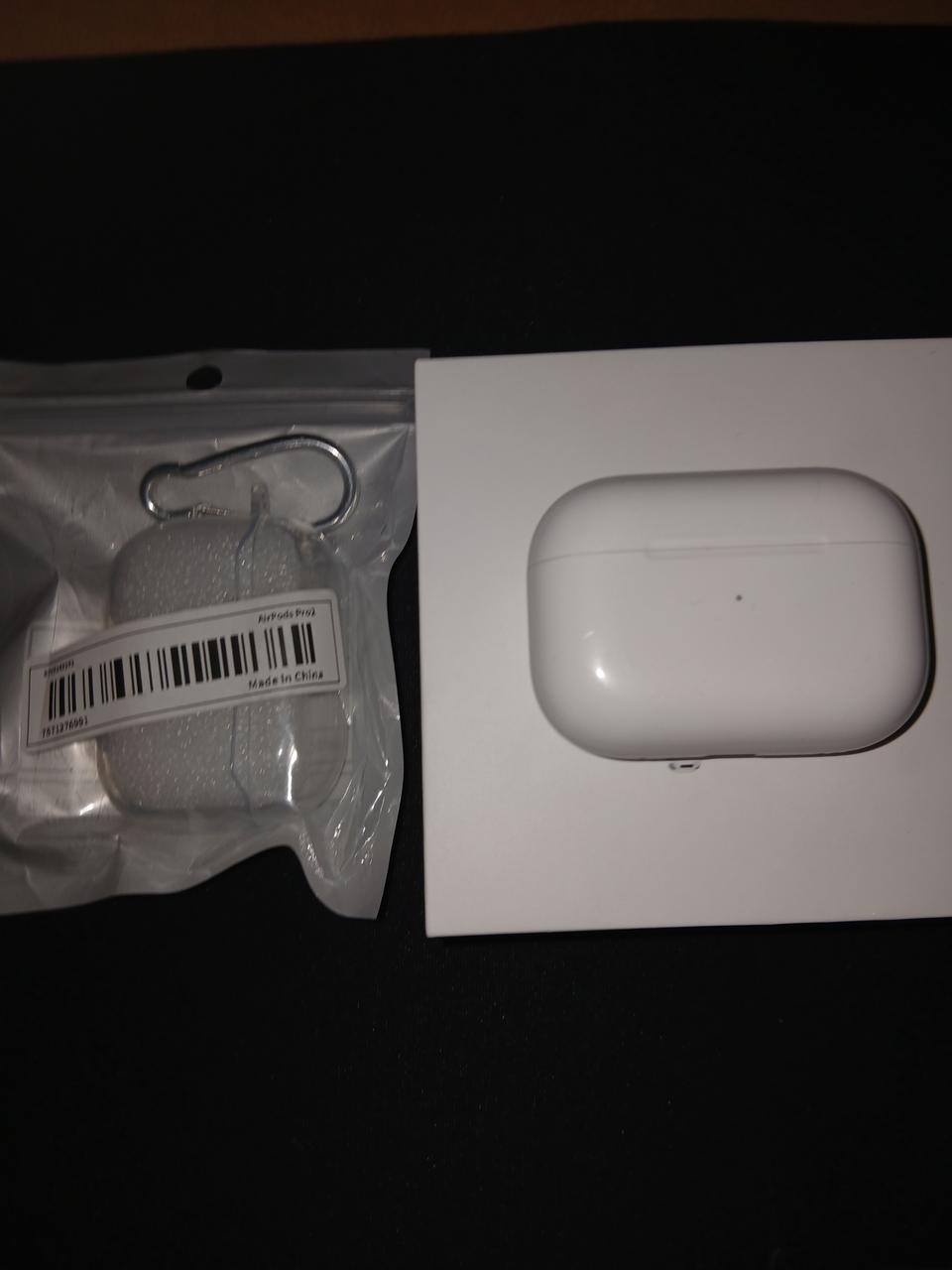 실사용 1회 에어팟프로2 c타입 + 투명케이스