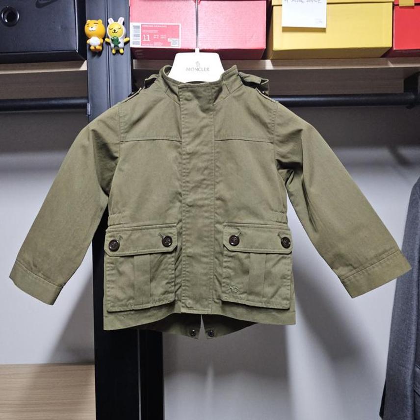 버버리키즈 피쉬테일 아동파카 후드야상점퍼 2세