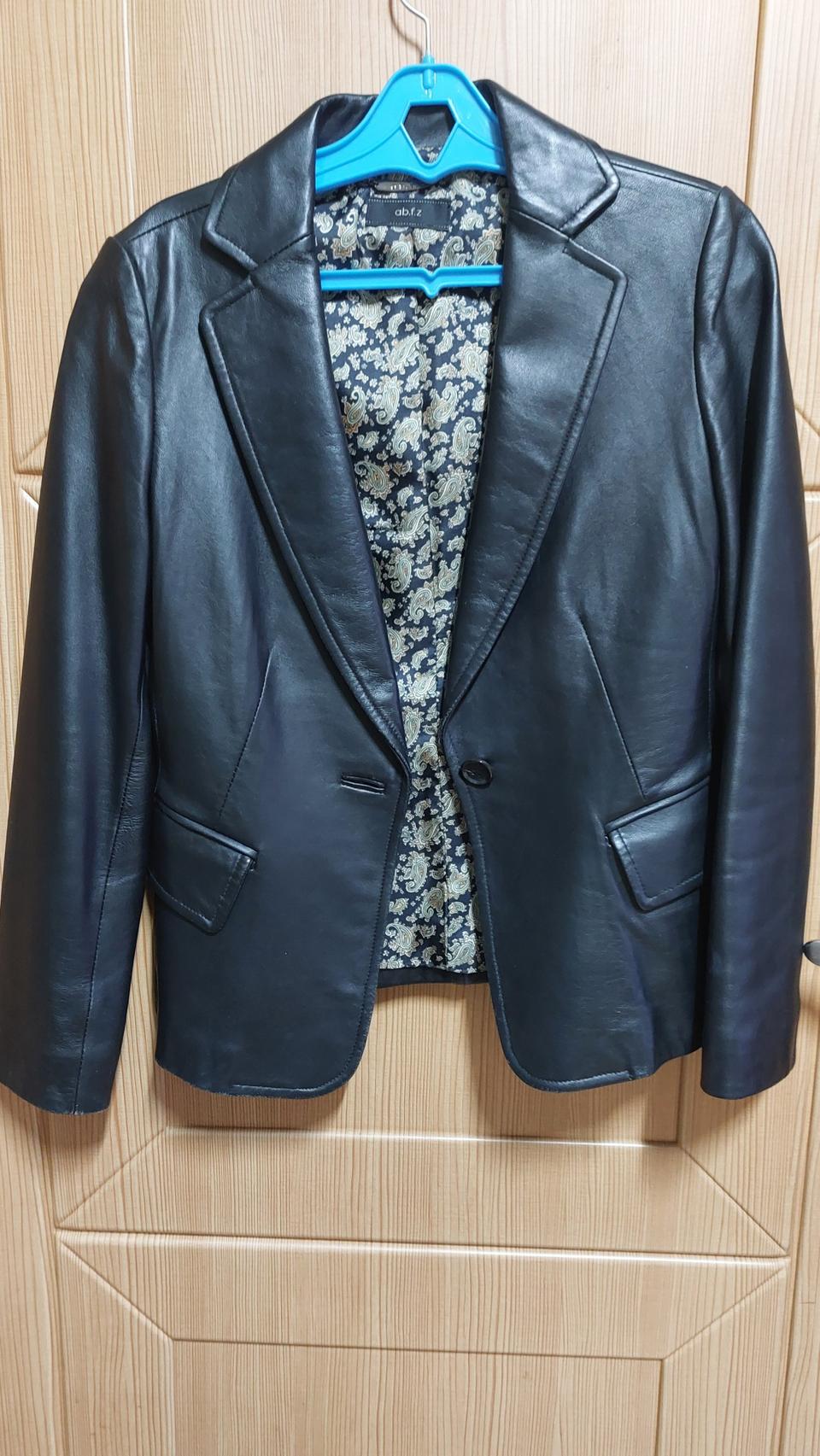 여성 가죽자켓. ab.f.z. 85. 양가죽 자켓.