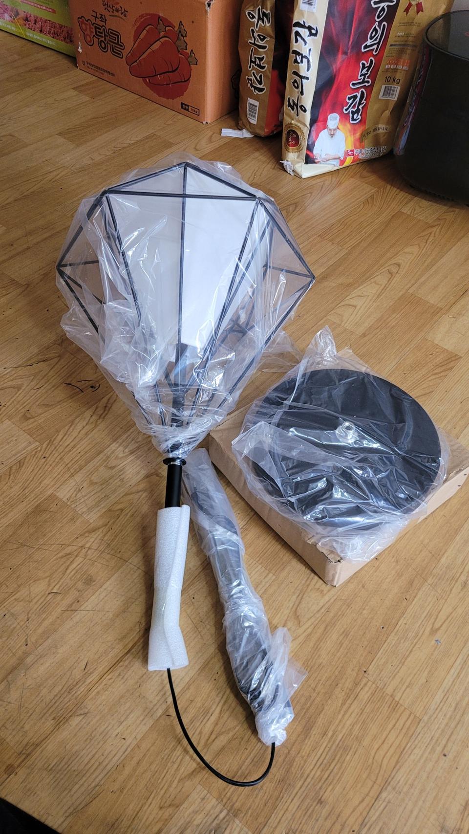 스텐드 거실조명 미사용